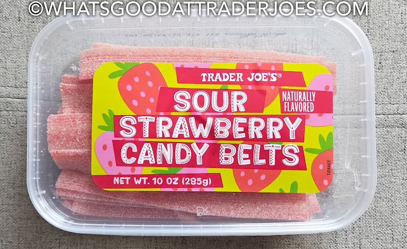 Sour Strawberry Candy Belts